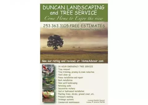 Tree & Landscaping Services
